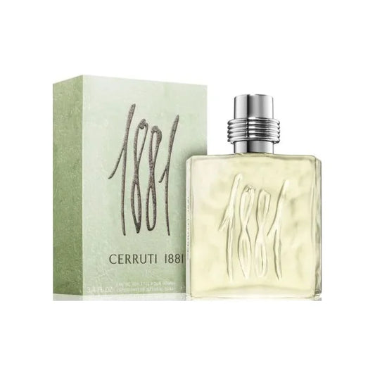 צ'רוטי 1881 פור הום - Cerruti 1881 Pour Homme 100ml E.D.T - בושם לגבר מקורי - בקבוק ואריזה