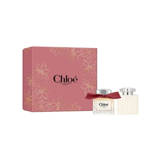 קלואה לואו דה פרפום אינטנס סט - Chloe L'Eau De Parfum Intense Set 50ml E.D.P + Body Lotion 100ml - בושם לאישה מקורי - בקבוק ואריזה