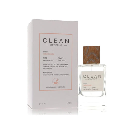 קלין רדיאנט נקטר - Clean Radiant Nectar 100ml E.D.P - בושם יוניסקס מקורי - בקבוק ואריזה