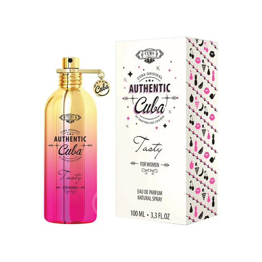 קובה אוטנטיק טייסטי - Cuba Authentic Tasty 100ml E.D.P - בושם לאישה מקורי - בקבוק ואריזה