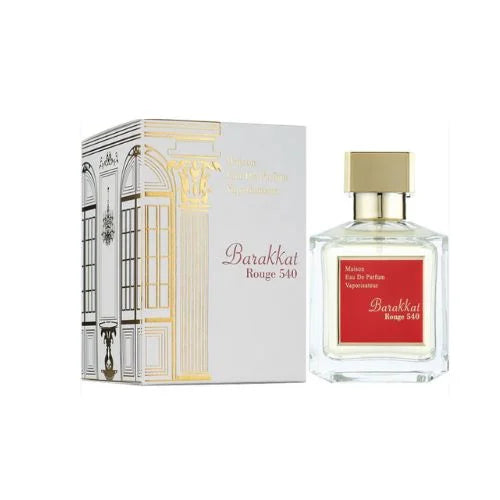 פרגרנס וורלד ברקאת רוז' 540 - Fragrance World Barakkat Rouge 540 100ml E.D.P - בושם יוניסקס מקורי - בקבוק ואריזה