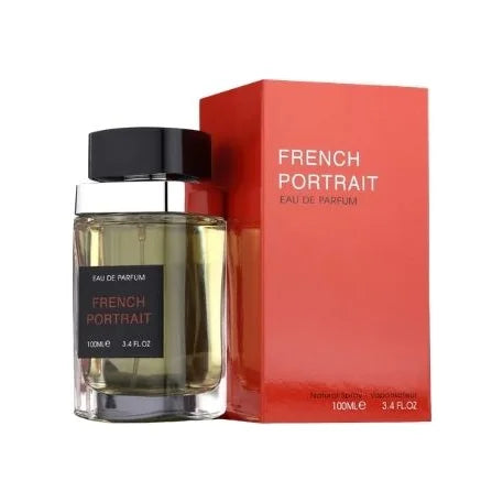 פרגרנס וורלד פרנץ' פורטרייט - Fragrance World French Portrait 100ml E.D.P - בושם לאישה מקורי - בקבוק ואריזה