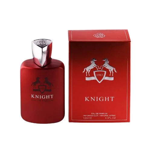 פרגרנס וורלד נייט - Fragrance World Knight 100ml E.D.P - בושם לגבר מקורי - בקבוק ואריזה