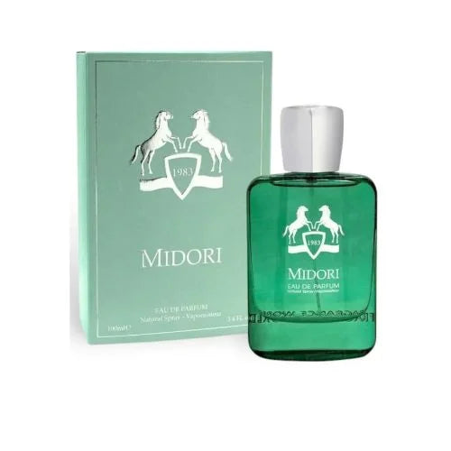 פרגרנס וורלד מידורי - Fragrance World Midori 100ml E.D.P - בושם יוניסקס מקורי - בקבוק ואריזה