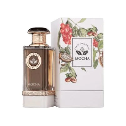 פרגרנס וורלד מוקה - Fragrance World Mocha 100ml E.D.P - בושם יוניסקס מקורי - בקבוק ואריזה