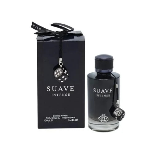פרגרנס וורלד סואב אינטנס - Fragrance World Suave Intense 100ml E.D.P - בושם לגבר מקורי - בקבוק ואריזה