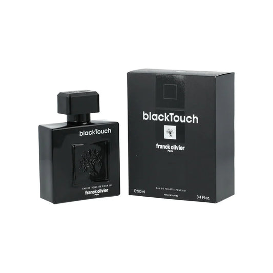 פרנק אוליבייה בלאק טאץ' - Franck Olivier Black Touch 100ml E.D.T - בושם לגבר מקורי - בקבוק ואריזה