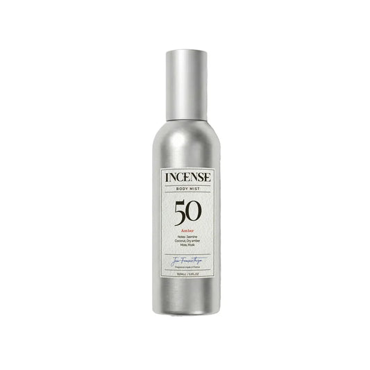 אינסנס בודי מיסט 50 אמבר - Incense Body Mist 50 Amber 150ml - בושם יוניסקס מקורי - בקבוק