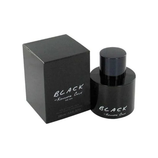 קנת קול בלאק פור מן - Kenneth Cole Black For Men 100ml E.D.T - בושם לגבר מקורי - בקבוק ואריזה
