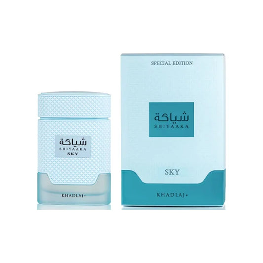 קאדלאג' שיאקה סקיי - Khadlaj Shiyaaka Sky 100ml E.D.P - בושם לגבר מקורי - בקבוק ואריזה