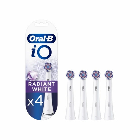 Oral-B iO Radiant White Brush Heads 4 Pack