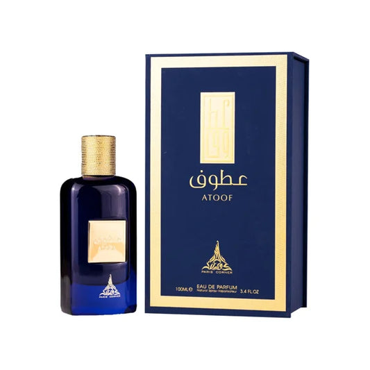 פריז קורנר אטוף - Paris Corner Atoof 100ml E.D.P - בושם לגבר מקורי - בקבוק ואריזה