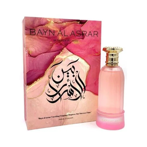 פריז קורנר ביין אל אסראר - Paris Corner Bayn Al Asrar 80ml E.D.P - בושם לאישה מקורי - בקבוק ואריזה