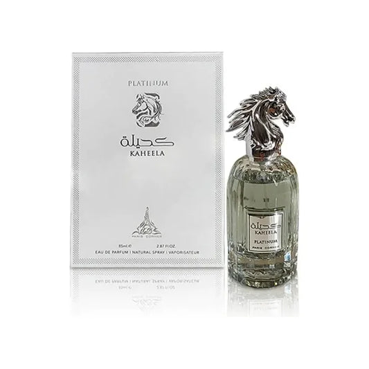פריז קורנר קאחילה פלטינום - Paris Corner Kaheela Platinum 85ml E.D.P - בושם יוניסקס מקורי - בקבוק ואריזה
