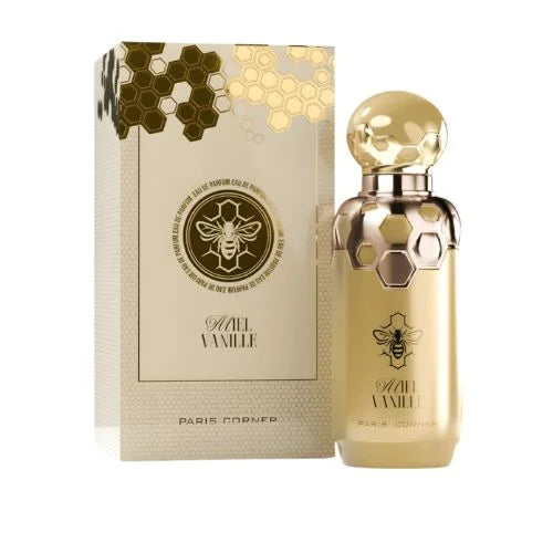 פריז קורנר מיאל וניל - Paris Corner Miel Vanille 100ml E.D.P - בושם לאישה מקורי - בקבוק ואריזה