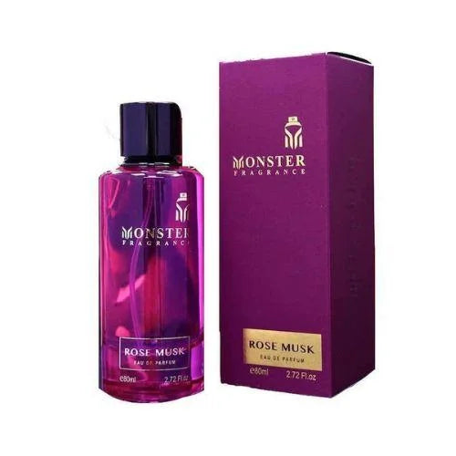 פריז קורנר מונסטר רוז מאסק - Paris Corner Monster Rose Musk 80ml E.D.P - בושם יוניסקס מקורי - בקבוק ואריזה