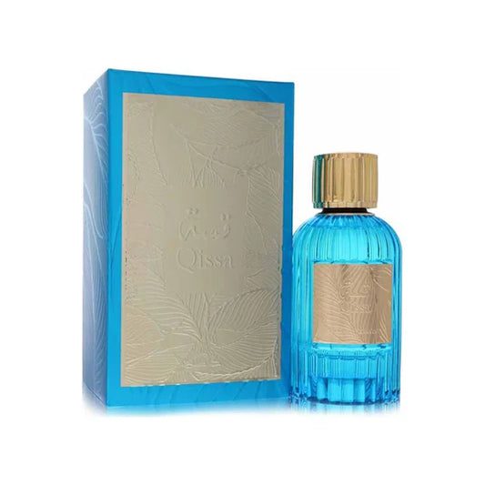 פריז קורנר קיסה בלו - Paris Corner Qissa Blue 100ml E.D.P - בושם יוניסקס מקורי - בקבוק ואריזה