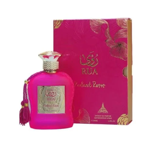 פריז קורנר רואה רדיאנט רוזס - Paris Corner Rua Radiant Roses Extrait De Parfum 100ml - בושם לאישה מקורי - בקבוק ואריזה