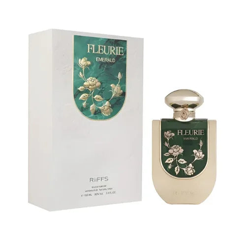 ריפס פלורי אמרלד - Riiffs Fleurie Emerald 100ml E.D.P - בושם לאישה מקורי - בקבוק ואריזה