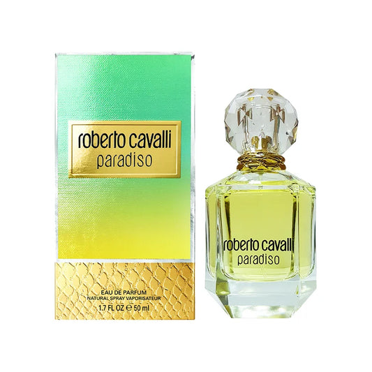 רוברטו קוואלי פרדיסו - Roberto Cavalli Paradiso 50ml E.D.P - בושם לאישה מקורי - בקבוק ואריזה