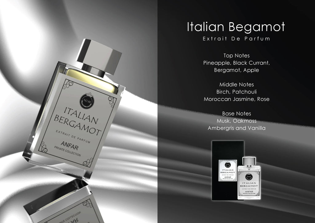 אנפאר ברגמוט איטלקי - Anfar Italian Bergamot 50ml Extrait de Parfum - בושם לגבר מקורי
