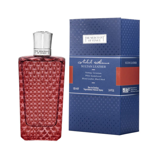 דה מרצ'נט אוף וניס סולטן לת'ר - The Merchant Of Venice Sultan Leather 100ml E.D.P - בושם לגבר מקורי