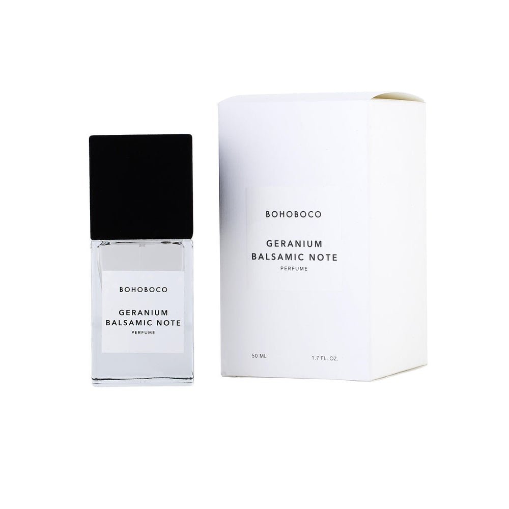 בוהובוקו גרניום בלסמיק נוט - Bohoboco Geranium Balsamic Note 50ml Parfum - בושם יוניסקס מקורי