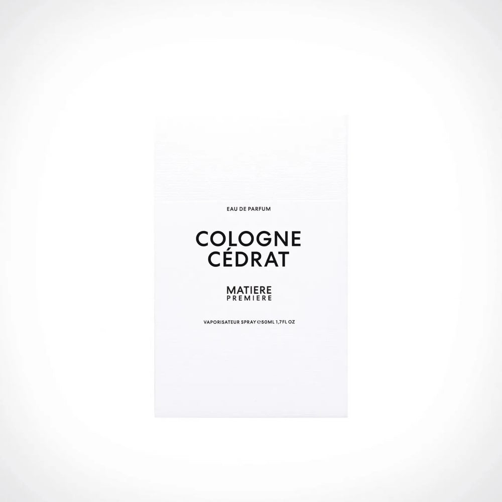 מטייר פרמייר קולון סדרת - Matiere Premiere Cologne Cedrat 50ml EDP - בושם יוניסקס מקורי